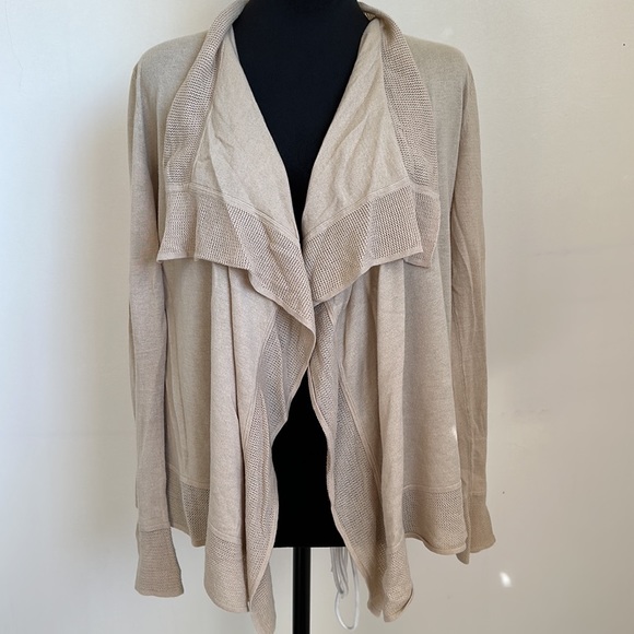 Lauren Ralph Lauren Beige Cardigan - Picture 9 of 10